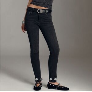 Pilcro Anthropologie Women's Mid Rise Skinny Ankle Jeans Size 26 NWT